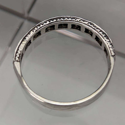 ヴィンテージアクセサリー 純銀製エタニティリング