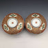 Antigüedad japonesa, periodo Meiji, cuencos con tapa de porcelana Imari, par