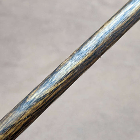 Bastón antiguo inglés para dama de 1902, mango Derby de plata de ley, 82 cm