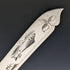 Juego de 5 pares de cubiertos para pescado de plata chapada, antigüedades británicas de alrededor de 1860, en caja de madera