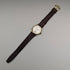 Reloj de caballero vintage británico de 1954, marca Garrard, caja de oro macizo de 9 quilates, en buen estado de funcionamiento