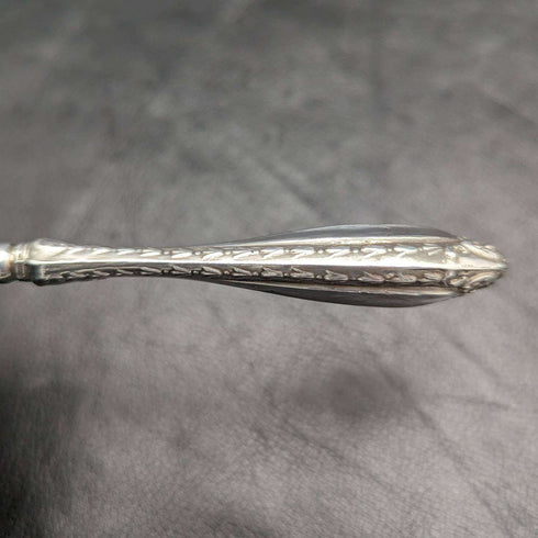 1908 British Antique Sterling Silver Handle Button Hook