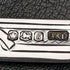 1924 British Antique White Pearl Shell Handle Pure Silver Engraved Blade Folding Pen Knife