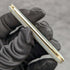 1924 British Antique White Pearl Shell Handle Pure Silver Engraved Blade Folding Pen Knife