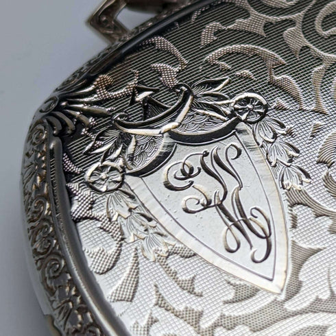 Reloj de bolsillo antiguo Illinois Burlington de 1923, caja chapada en oro, 21 rubíes, en buen estado de funcionamiento