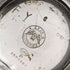 Reloj de bolsillo Longines antiguo, circa 1907, caja de plata tipo saboneta con grabados florales, en buen estado de funcionamiento.