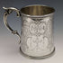 1865年 英国アンティーク 純銀製マグカップ 148g HL Lias and Son