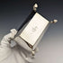 Caja de té de plata esterlina antigua británica de 1913, Walker and Hall