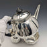 Juego de 3 teteras de plata de ley (925) antigua inglesa de 1906, 783 g en total, Edward Barnard