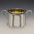 1882 English Antique Silver Plated Teapot Set of 3 John Gallimore