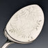 Par de cucharas para mermelada de plata chapada, estilo antiguo inglés, c. 1890, en estuche.