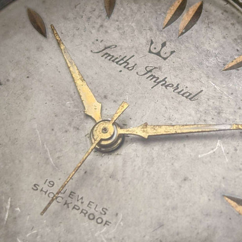 Reloj de pulsera vintage británico Smith Imperial de los años 60, 19 rubíes, para caballero, en buen estado de funcionamiento