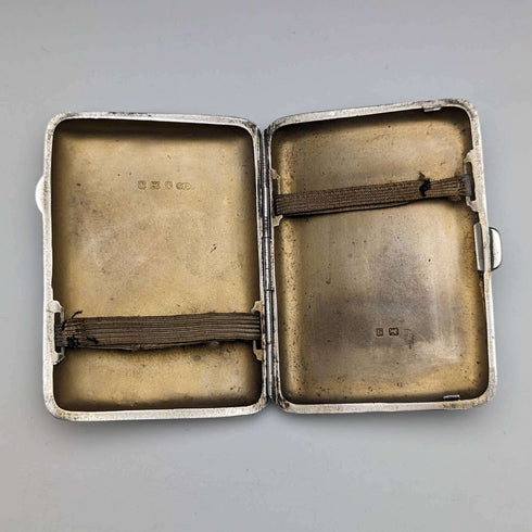 1915 年英國古董純銀煙盒 70 克 Joseph Gloster