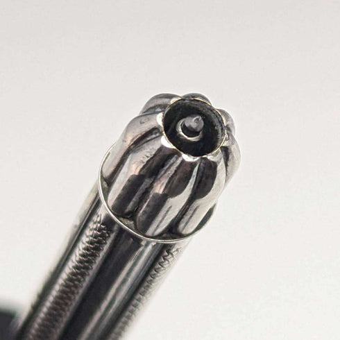 Portaminas de plata maciza antigua, telescópico 72-96 mm, lápiz mágico