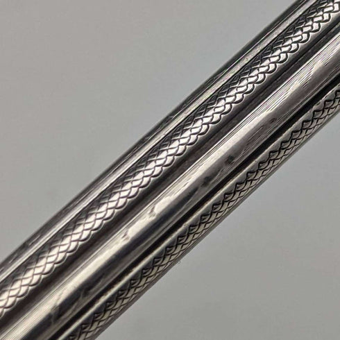 Portaminas de plata maciza antigua, telescópico 72-96 mm, lápiz mágico