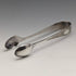 6 English antique silver plated teaspoon & tongs set in case