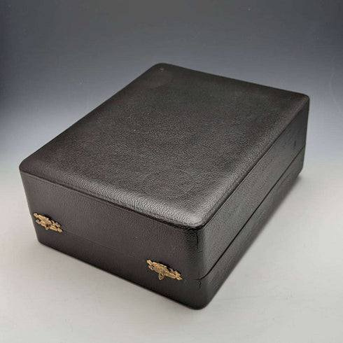 Par de jarrones de plata de ley vintage británicos de 1928, 473 g, en estuche, Adie Brothers