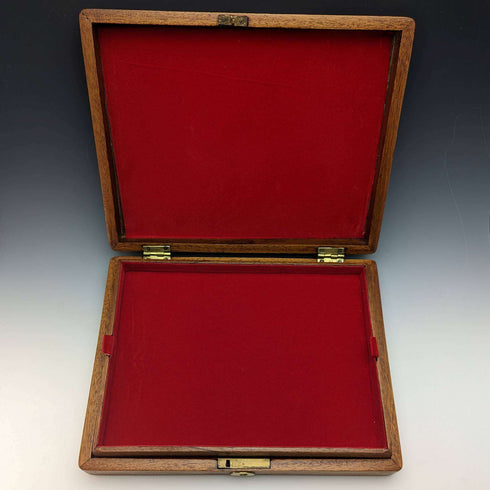 British Vintage Wooden Box Brown