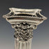 British Antique Silver Plate Candle Stand Candelabra Pair Goldsmiths and Silversmiths