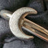 British Vintage Jewelry Crescent Sterling Silver Ring