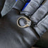 British vintage jewelry cubic zirconia 9ct gold ring
