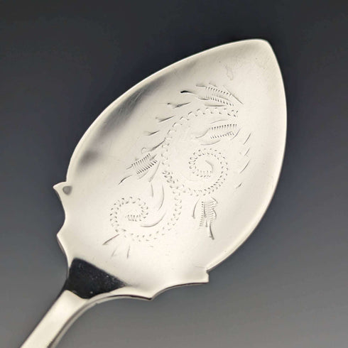 1938年 英国复古纯银手柄刀勺套装 Raeno Silver Plate Co