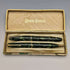 Set de pluma estilográfica Conway Stewart DINKIE 550 y portaminas No. 25, vintage británico, en caja