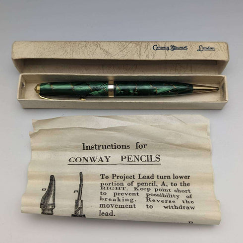 British Vintage Conway Stewart Propulsion Pencil No.26 Boxed