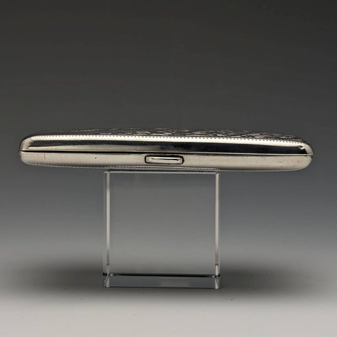 1899 British Antique Sterling Silver Card Case 94g