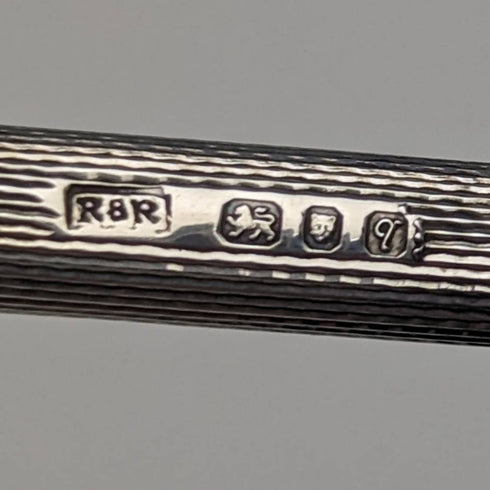 1971 British Vintage Sterling Silver Cocktail Swizzler Ramsden and Roed