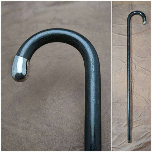 1922년 영국 앤틱 신사용 지팡이 커브 핸들 92cm